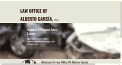 Desktop Screenshot of albertgarcia.com